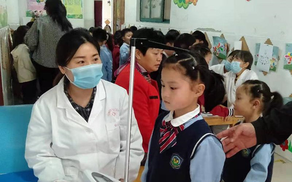 淮南市潘集區學(xué)黨史辦實(shí)事  健康體檢走進(jìn)幼兒園
