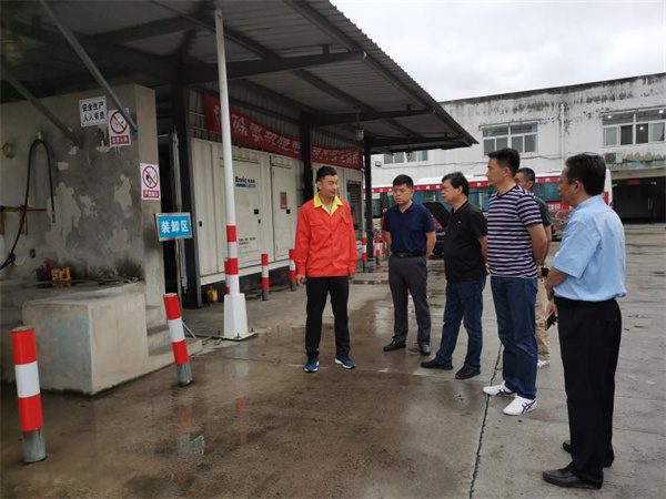 淮南市城鄉建設局來(lái)區督查城鎮燃氣安全管理工作