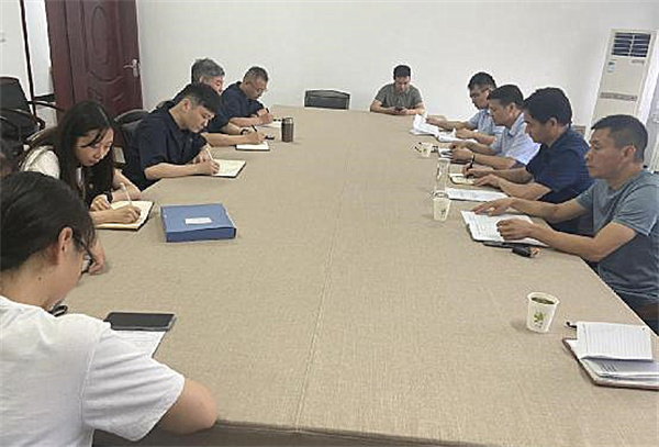 淮南市統計局能源科赴潘指導能源統計基礎工作