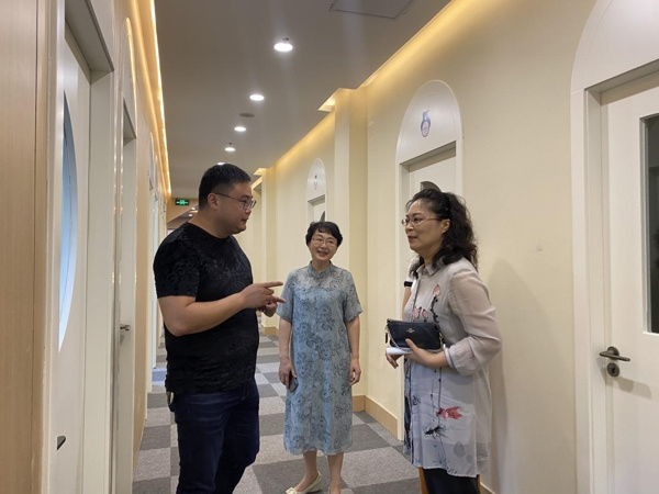 淮南市田家庵區婦聯(lián)調研非公企業(yè)淮南小凡星兒童康復訓練中心