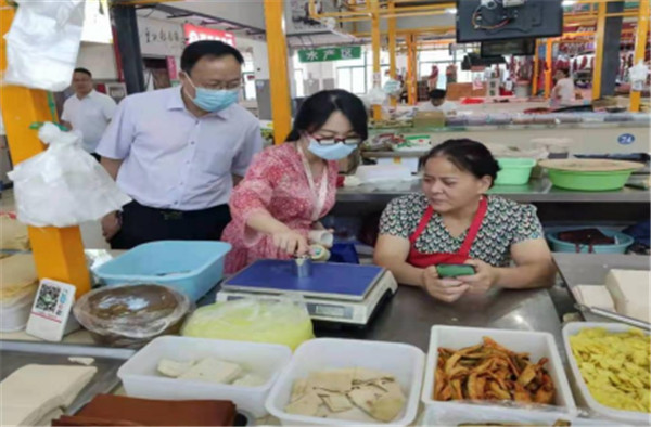 淮南市：安徽省市場(chǎng)監管局對高新區開(kāi)展民生計量監督檢查