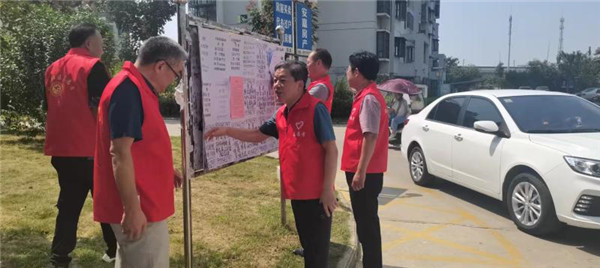 淮南市食品藥品檢驗中心牽頭臥園社區結對共建單位制定全國文明城市創(chuàng  )建“兩個(gè)清單”