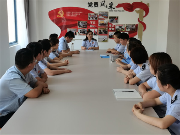 【淮南市壽縣】“揚青年之聲 頌百年華誕”學(xué)習習近平總書(shū)記“七一”重要講話(huà)精神宣講走進(jìn)壽縣稅務(wù)局