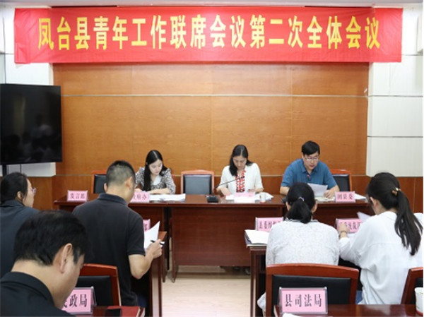【淮南市鳳臺縣】鳳臺縣召開(kāi)青年工作聯(lián)席會(huì )議第二次全體會(huì )議