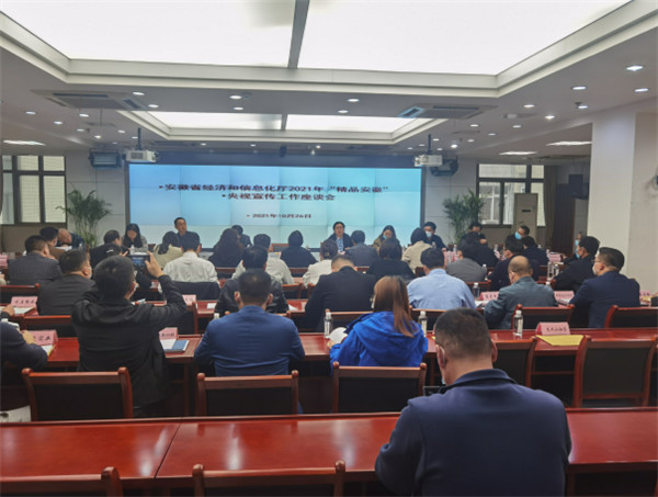 淮南市經(jīng)信局參加2021年“精品安徽”央視宣傳工作座談會(huì )