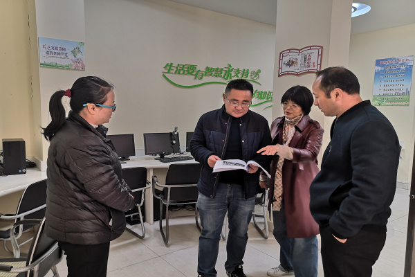 淮南市謝家集區：市老教委赴謝家集區督查《安徽省老年教育條例》貫徹落實(shí)情況