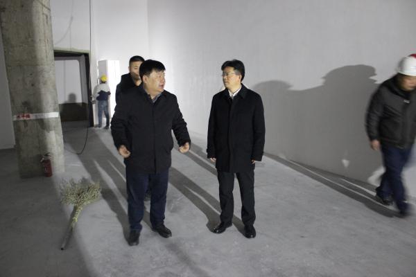 淮南市委秘書(shū)長(cháng)胡東輝調研市人防 應急疏散基地