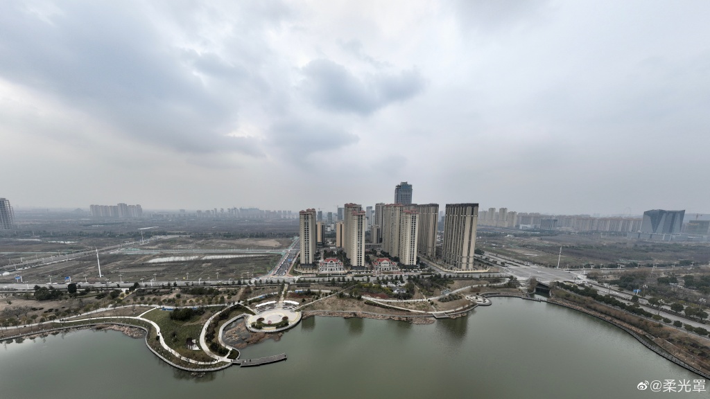 【圖說(shuō)淮南】——快來(lái)看看淮南中央公園的俯瞰角度！