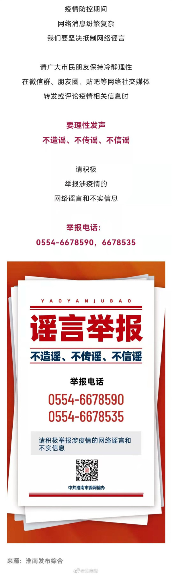 淮南人注意！舉報電話(huà)公布！