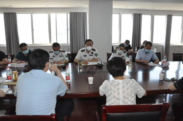 中心召開(kāi)淮南市各網(wǎng)絡(luò )醫院急救站點(diǎn)院前急救工作例會(huì )