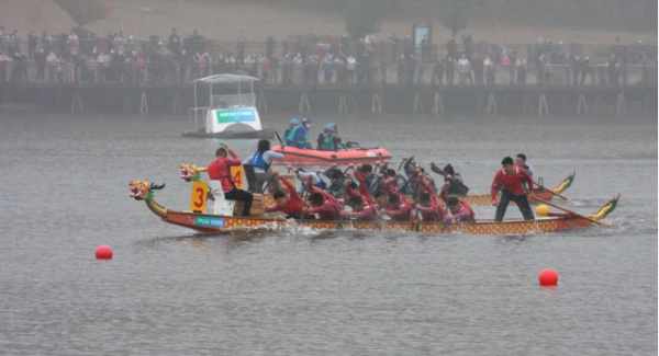 淮南首屆龍舟邀請賽開(kāi)賽！