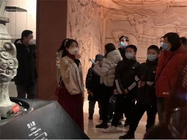 春節假期，安徽楚文化博物館共接待游客3.29萬(wàn)人次