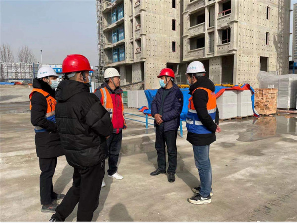 確保安全，穩定過(guò)年——淮南謝區住建局開(kāi)展建筑工地安全生產(chǎn)檢查