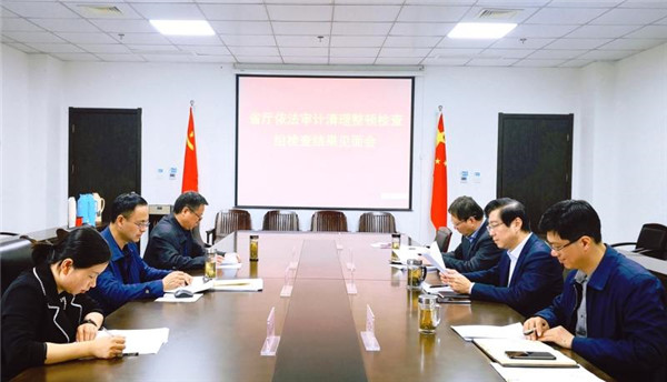 淮南：安徽省廳依法審計專(zhuān)項清理檢查組在淮檢查并反饋情況