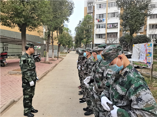 安徽淮南：役前訓練第一課，學(xué)習雷鋒好榜樣
